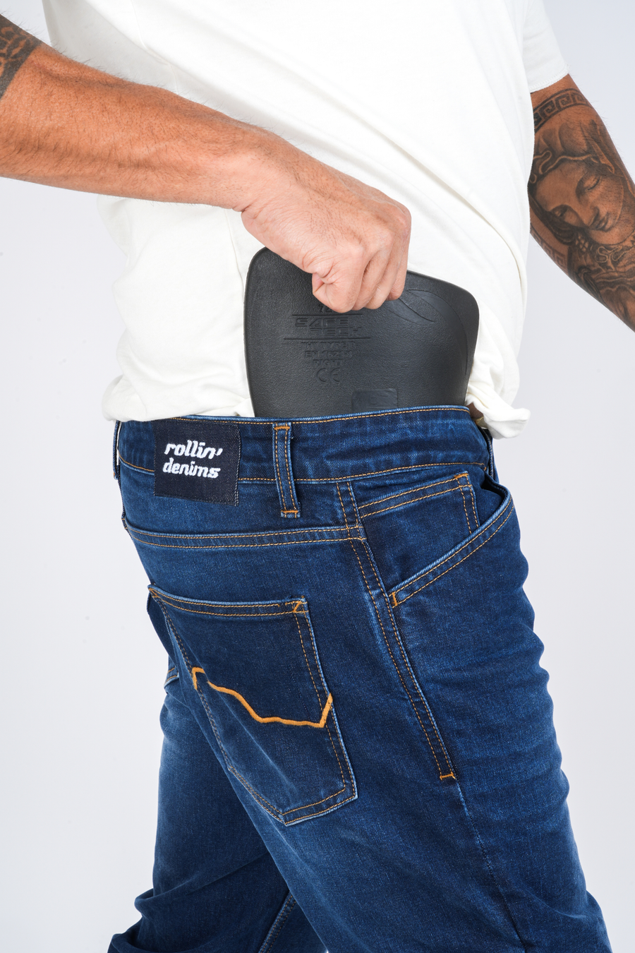 Safetech hip armour · what we give